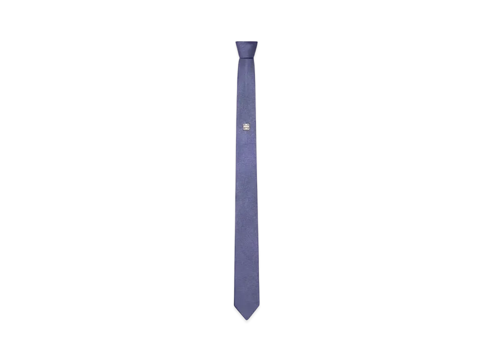 GIVENCHY 4G Tie In Silk "Navy"