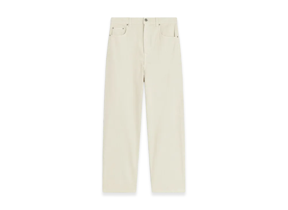 PHOEBE PHILO Women's Jeans "Ivory"