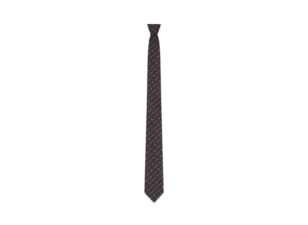 GIVENCHY 4G Tie In Silk "Black"