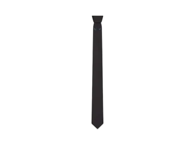 GIVENCHY Tie In Embroidered Silk With Cat's Eyes "Black"