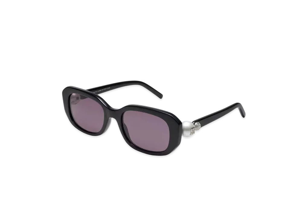 GIVENCHY 4G Pearl Sunglasses In Acetate With Crystals "Black"