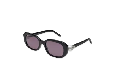 GIVENCHY 4G Pearl Sunglasses In Acetate With Crystals "Black"