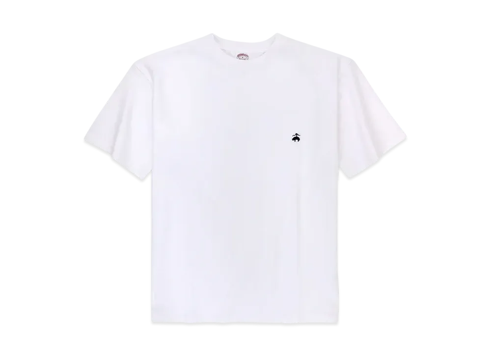 Brooks Brothers USA Cotton Jersey Heavyweight GF Logo T-Shirt "White"