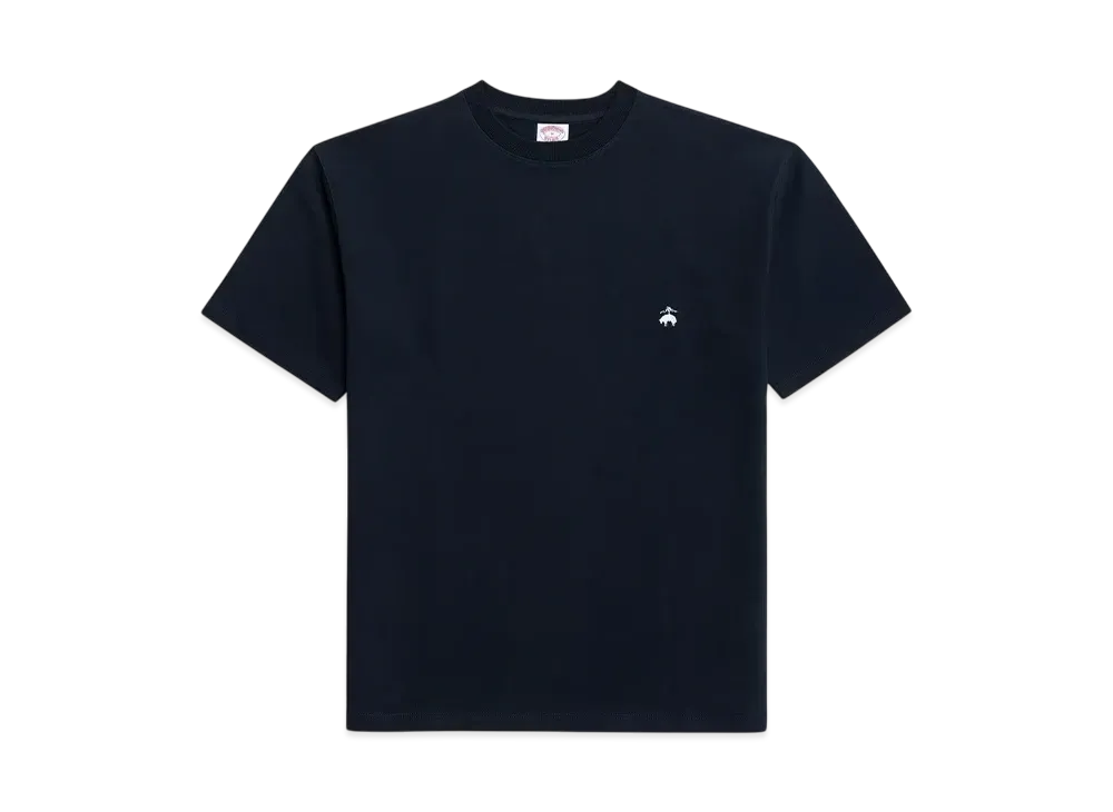 Brooks Brothers USA Cotton Jersey Heavyweight GF Logo T-Shirt "Navy"