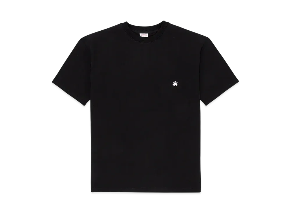 Brooks Brothers USA Cotton Jersey Heavyweight GF Logo T-Shirt "Black"