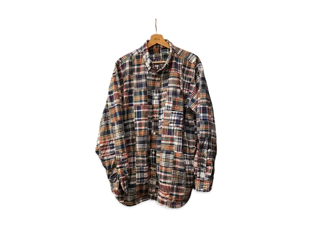 BROCHURE BD Patchwork Madras "Navy"