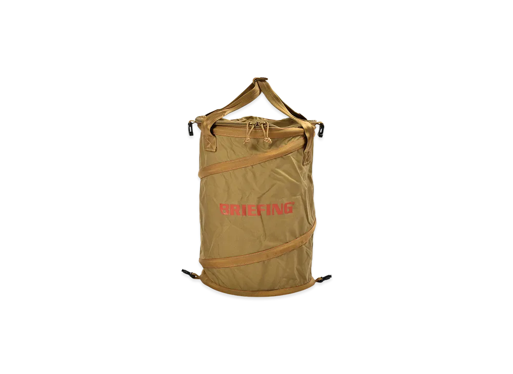BRIEFING Pop Up Trash Box "Khaki"