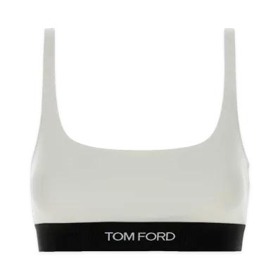 TOM FORD Women's Stretch Modal Bra "White"