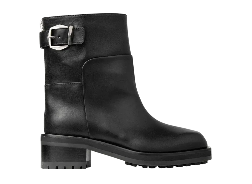 Jimmy Choo Women's Brooklyn Ankle Boot 50 Leather "Black"