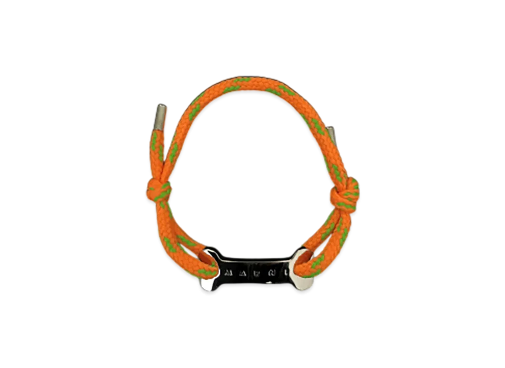 マルニ ドッグ ブレスレット "オレンジ" BRZB0048A0M2000
