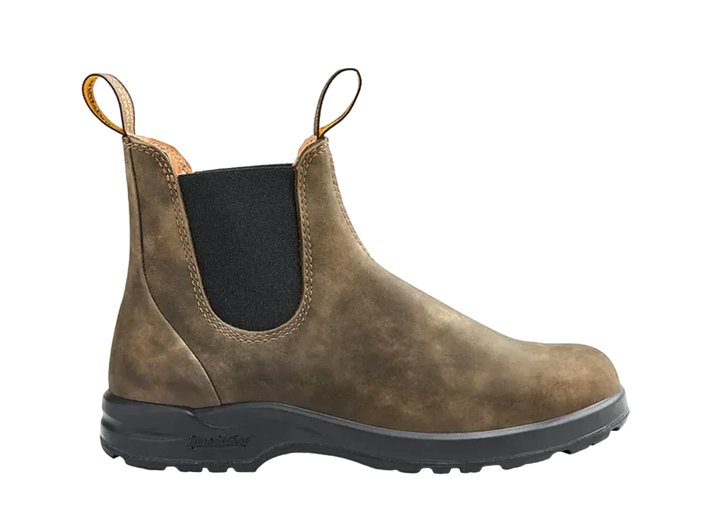 Blundstone All-Terrain Nubuck "Rustic Brown" BS2056267 Vibram Sole