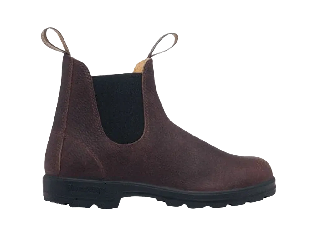 Blundstone Side Gore Boots Shrink Embossed Leather Mesquite "Brown" BS2247130 TPU