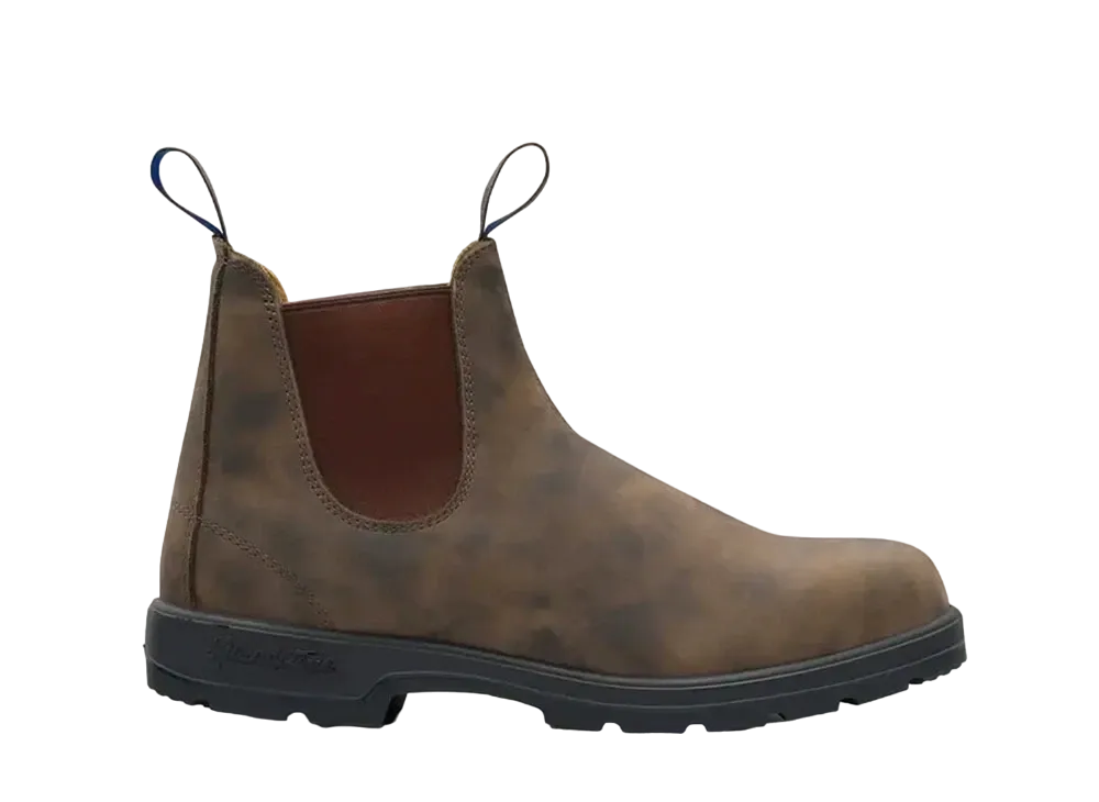 Blundstone Thermal Nubuck Leather "Rustic Brown" BS584267 TPU