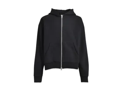 BREATH Newrich Short Zip Hoodie "Black"