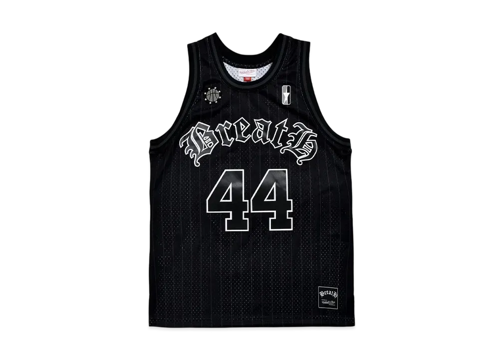 BREATH x Mitchell&Ness BB Game Jersey "Black"
