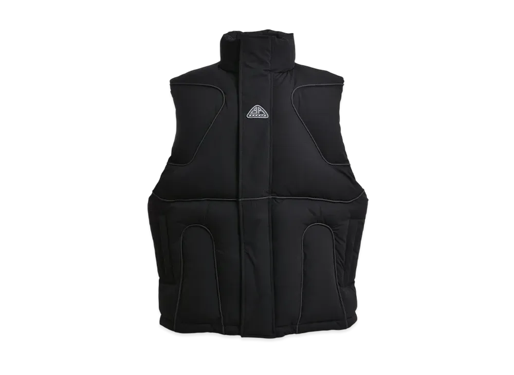 BREATH Tech Piping Down Vest "Black"