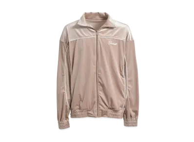 BREATH Script Logo Piping Velour Jacket "Beige"