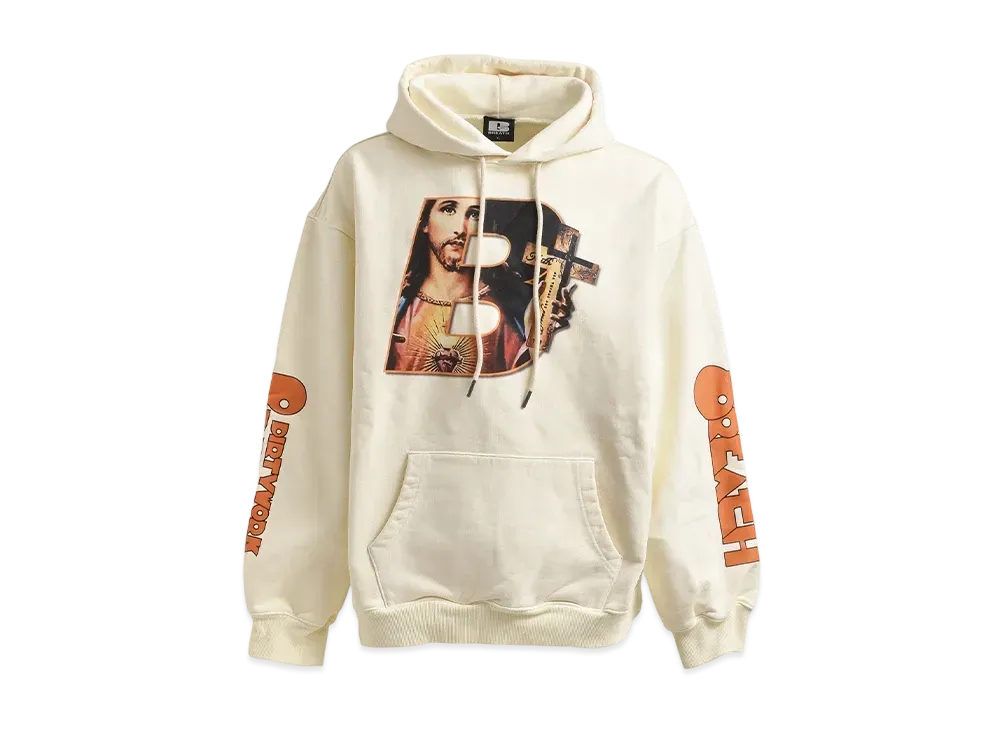 BREATH Jesus Logo Pullover Hoodie "Cream"