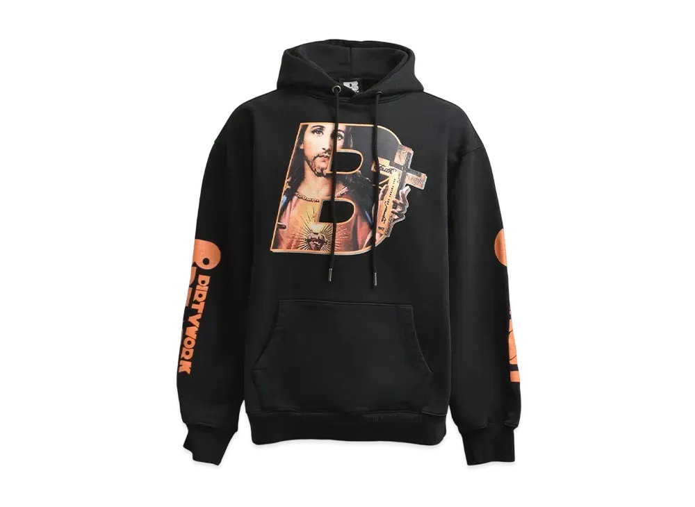 BREATH Jesus Logo Pullover Hoodie "Black"