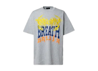 BREATH Overlap Logo Tee "Grey/Yellow"