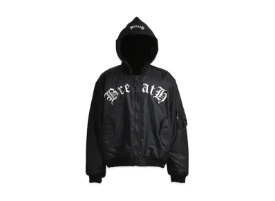 BREATH x F.M.C.D 3Way Old English Logo Bomber Jacke "Black"