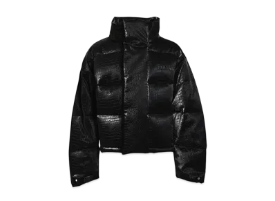 BREATH Crocodile Short Down "Black"