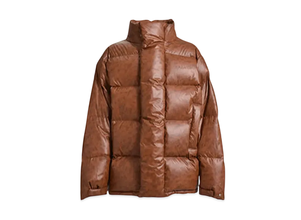 BREATH Transfer Leather Down "Brown"