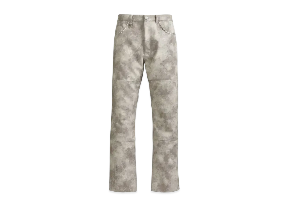 BREATH Shine Studs 5 Pocket Pants "Cream"