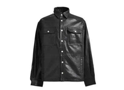BREATH Coating Shirt Jacket "Black"