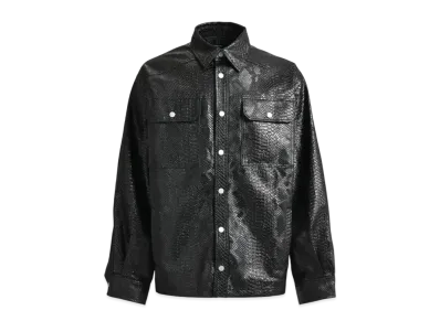BREATH Newrich Check Shirt Jacket "Crocodile"