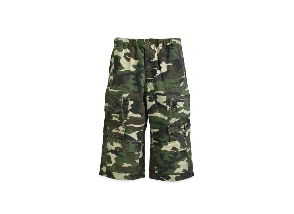 BREATH Suicide Camo Cargo Cropped "Camo"