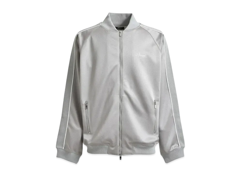 BREATH Script Logo Line Track Jersey "Grey"