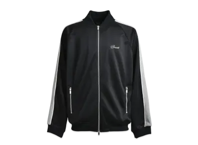 BREATH Script Logo Line Track Jersey "Black"