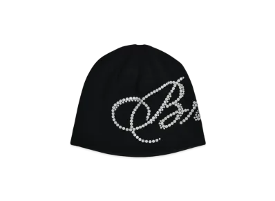 BREATH Glitter Skull Cap "Black"