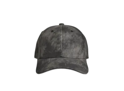 BREATH Faux Leather Cap "Black"