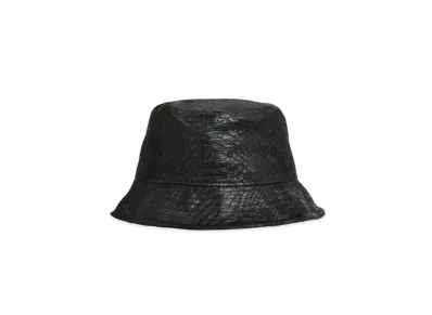 BREATH Faux Leather Hat "Crocodile"