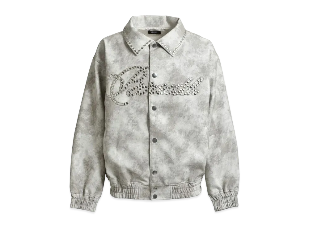 ジャケット・アウター BREATH BADHOP SHINE STUDS VARSITY JACKET 楽天市場】BREATH x MITCHELL&NESS LOGO SATIN JACKET (OJBF6906