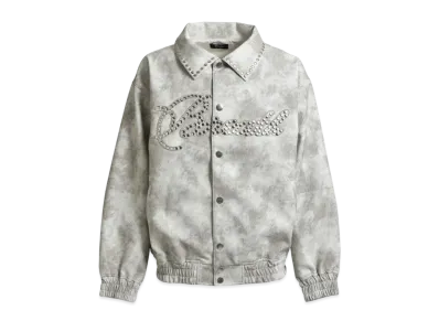 BREATH Shine Studs Varsity Jacket "Cream"