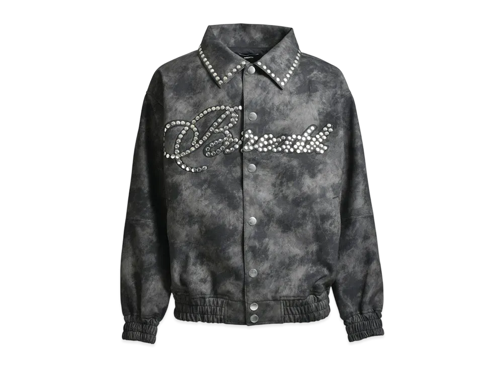 BREATH Shine Studs Varsity Jacket "Black"
