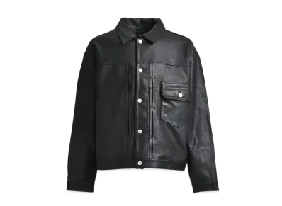 BREATH Newrich Leather 1st Jacket "Black"