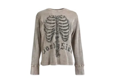 BREATH Natural Born Waffle LS Tee "Dust"