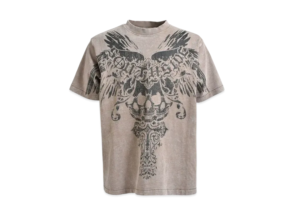 BREATH Skull Wing Logo Tee "Dust"