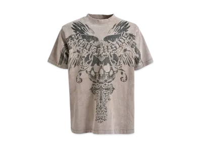 BREATH Skull Wing Logo Tee "Dust"