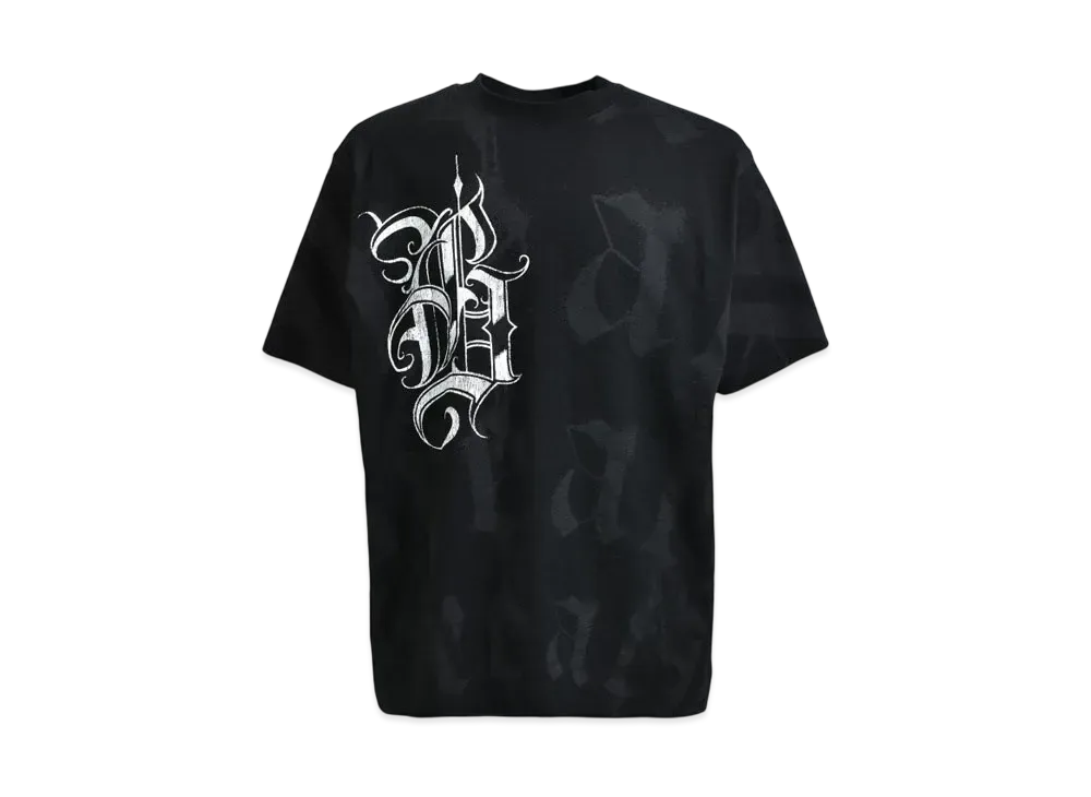 BREATH Suicide Black Letterd Logo Tee "Black"