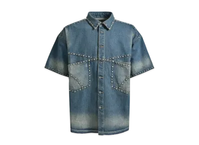 BREATH Suicide Studs Denim Shirt "Indigo"