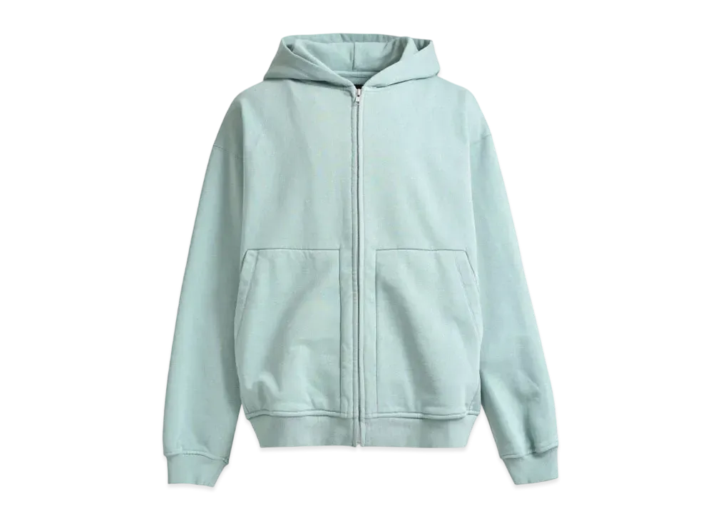 BREATH Newrich Wide Zip Up Hoodie "Tiffany"