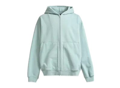 BREATH Newrich Wide Zip Up Hoodie "Tiffany"