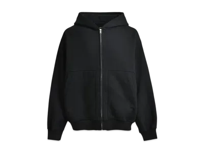 BREATH Newrich Wide Zip Up Hoodie "Black"