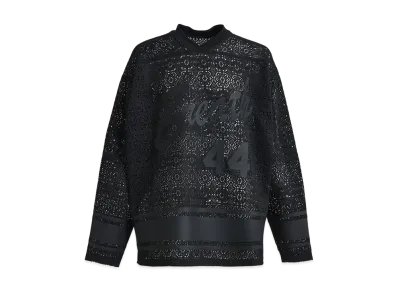 BREATH Crochet LS Game Shirt "Black"