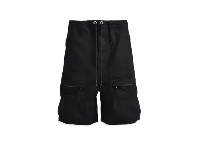 BREATH Newrich Big Cargo Shorts "CottonBlack"
